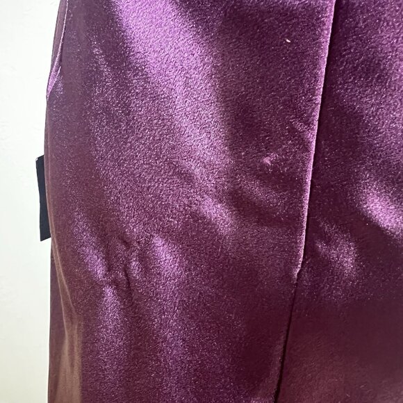 Lulu's Purple Satin Maxi Dress - Picture 8 of 14